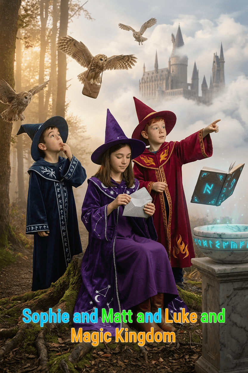 Sophie, Matt & Luke and the Magic Kingdom