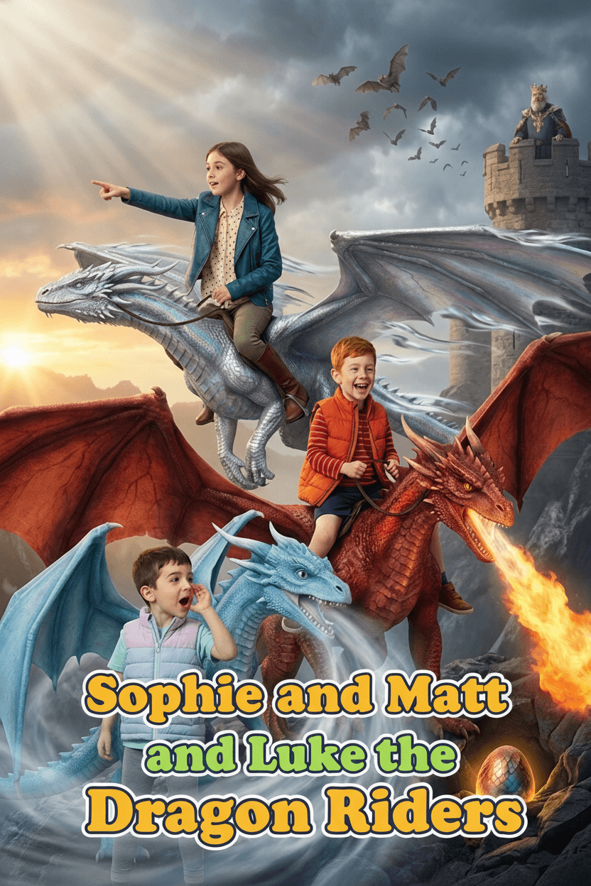 Sophie, Matt & Luke the Dragon Riders