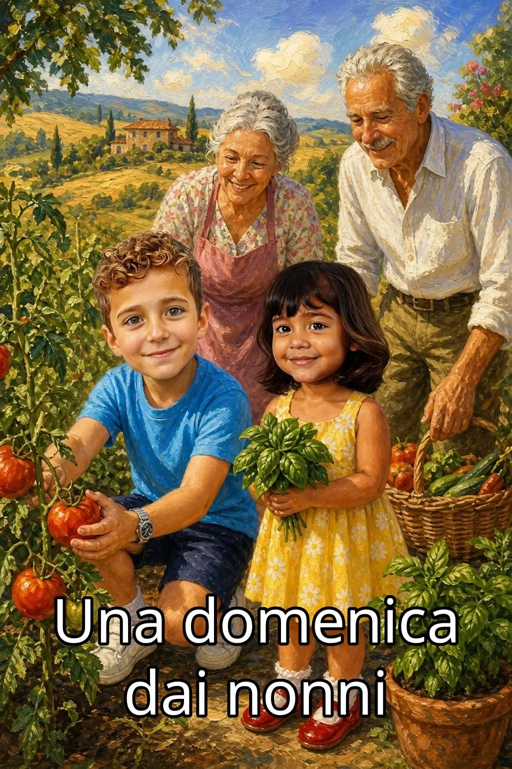 Cover of Una domenica dai nonni