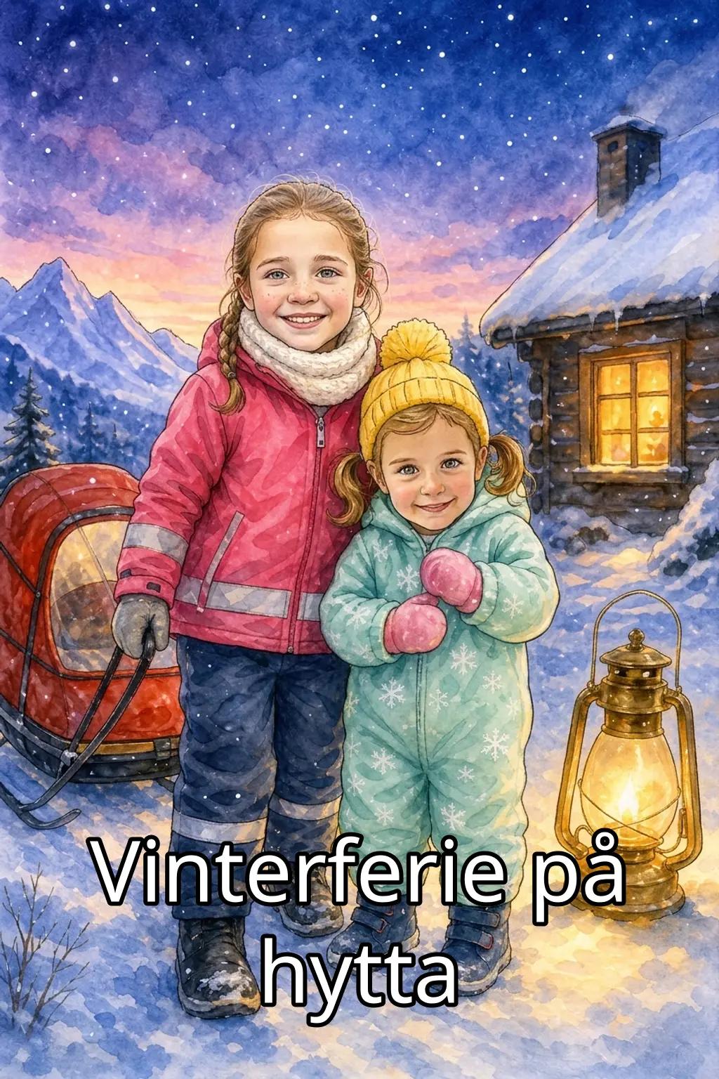 Cover of Vinterferie på hytta
