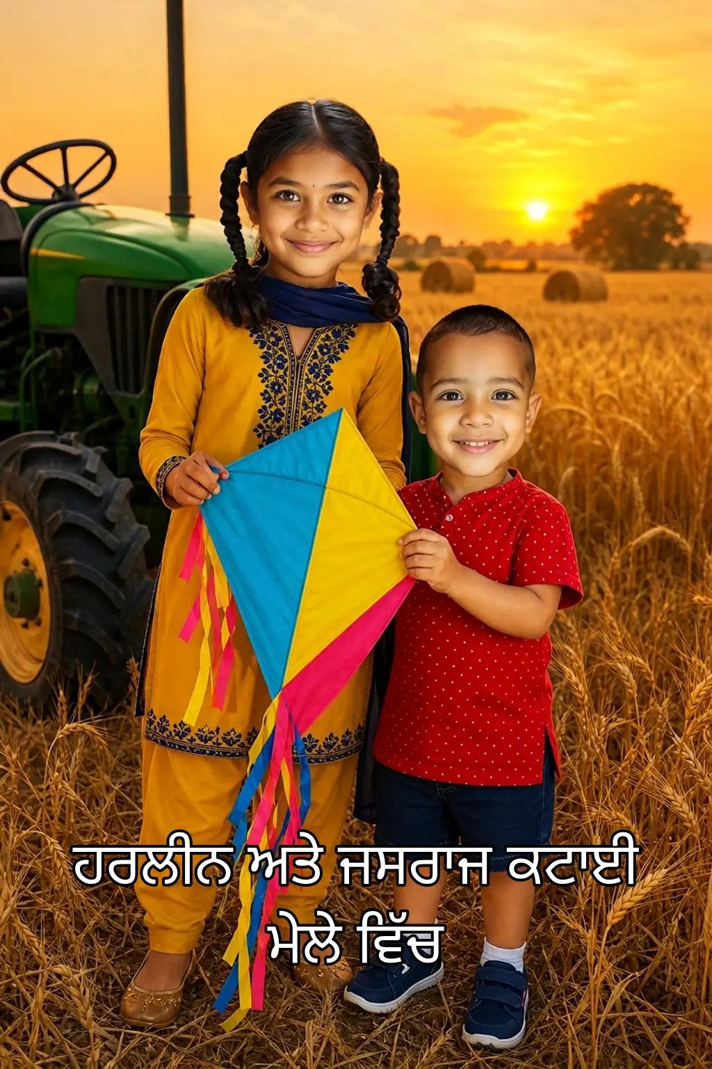 Cover of ਹਰਲੀਨ ਅਤੇ ਜਸਰਾਜ ਕਟਾਈ ਮੇਲੇ ਵਿੱਚ