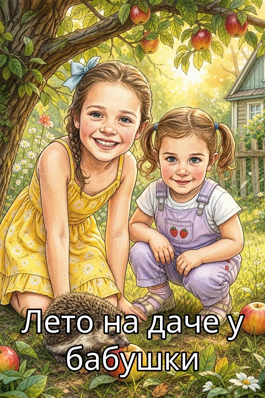 Cover of Лето на даче у бабушки