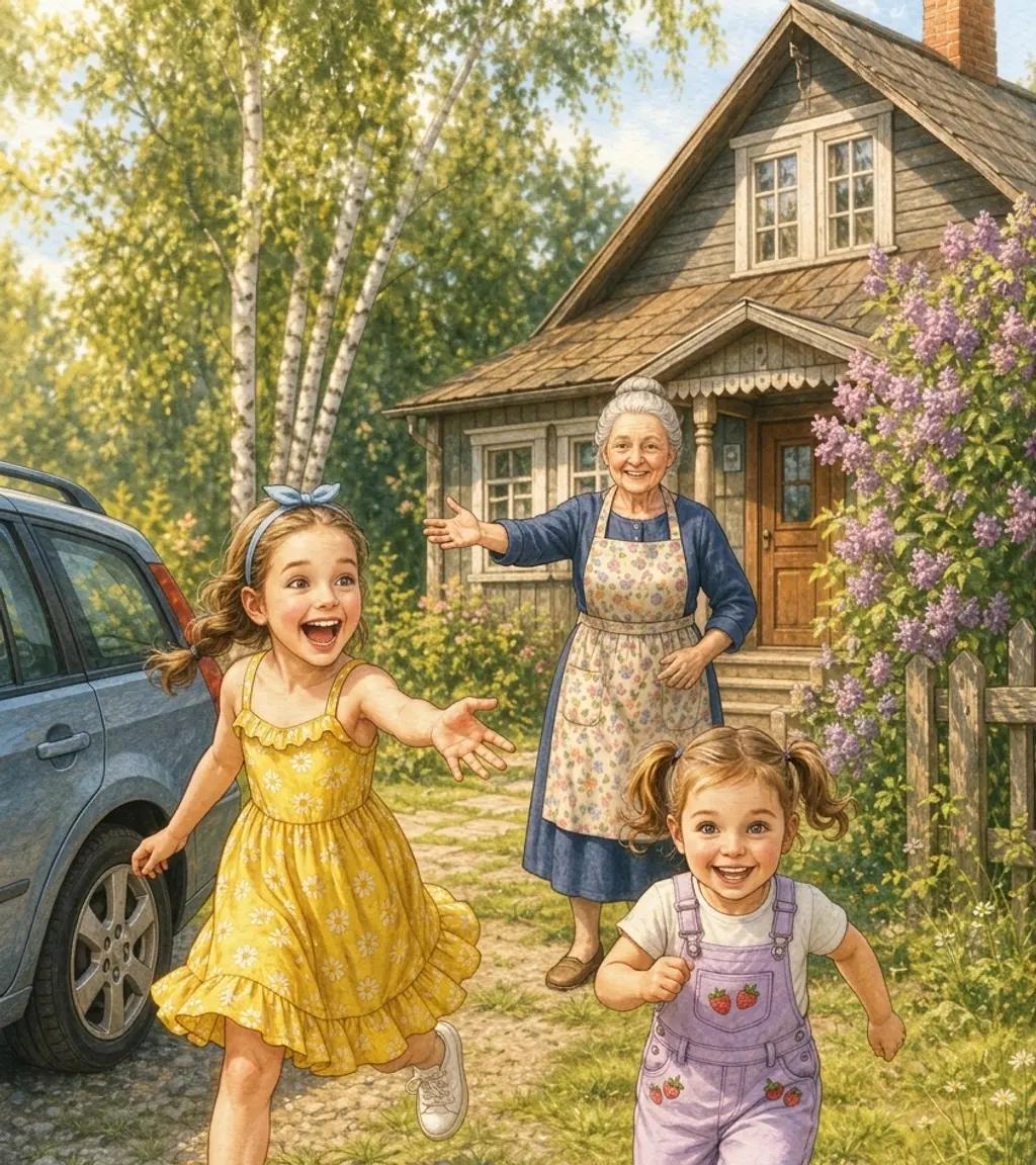 Page 1 of Лето на даче у бабушки