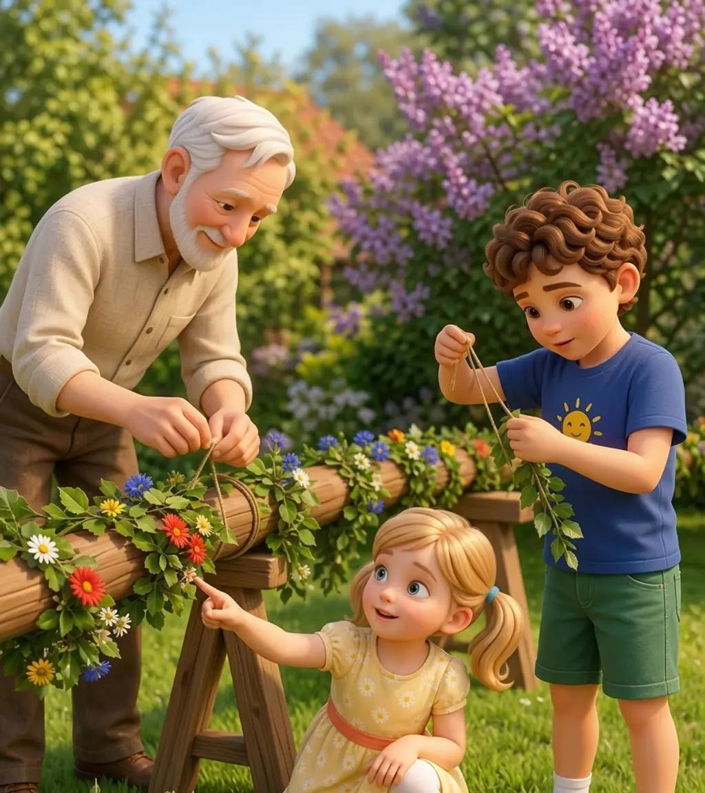 Page 4 of Midsommar hos mormor och morfar