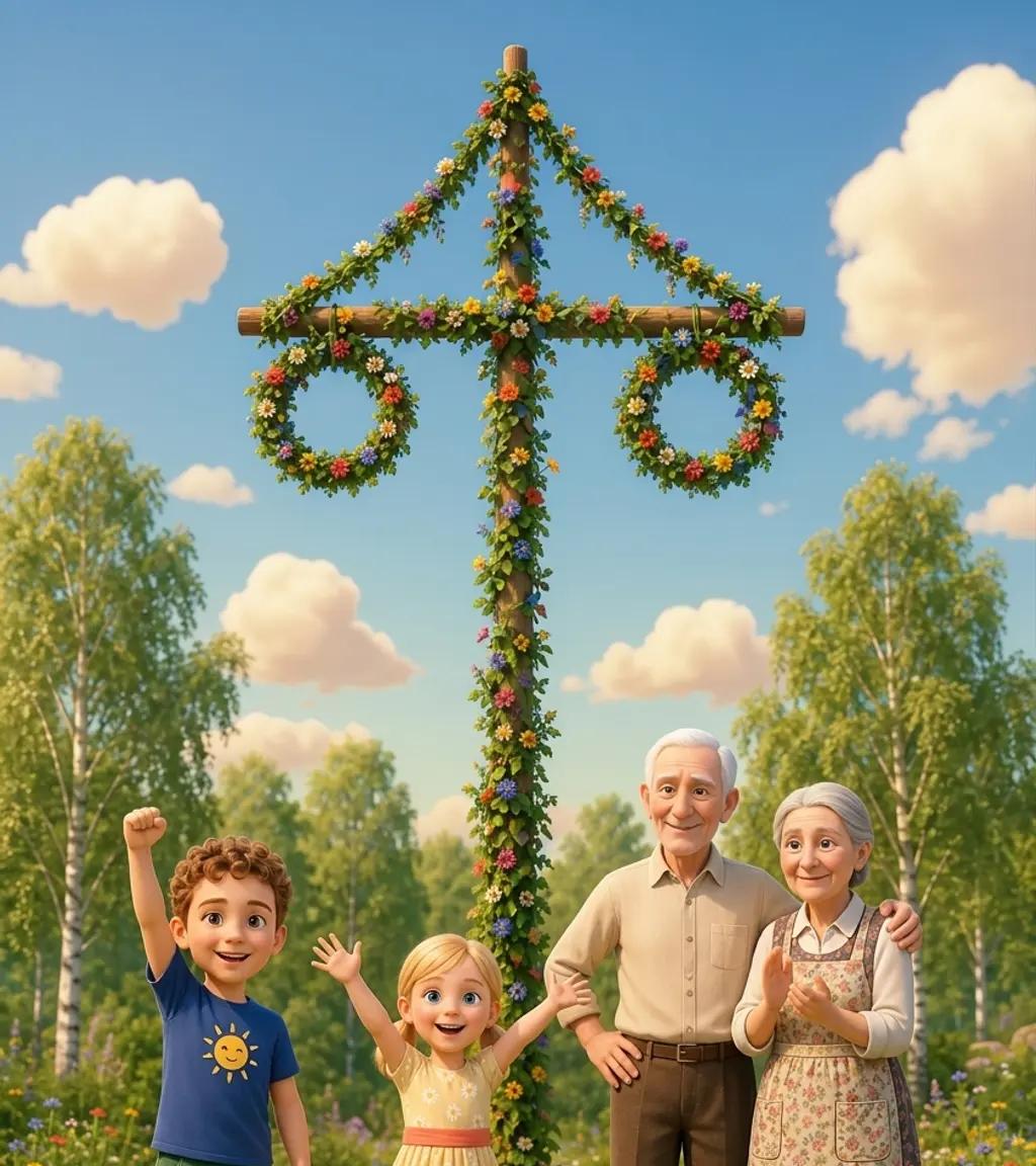 Page 6 of Midsommar hos mormor och morfar