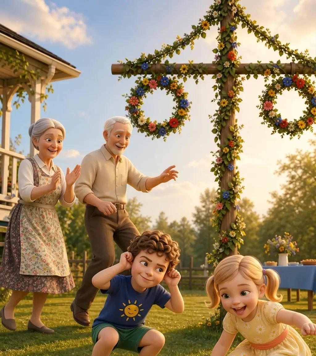 Page 7 of Midsommar hos mormor och morfar