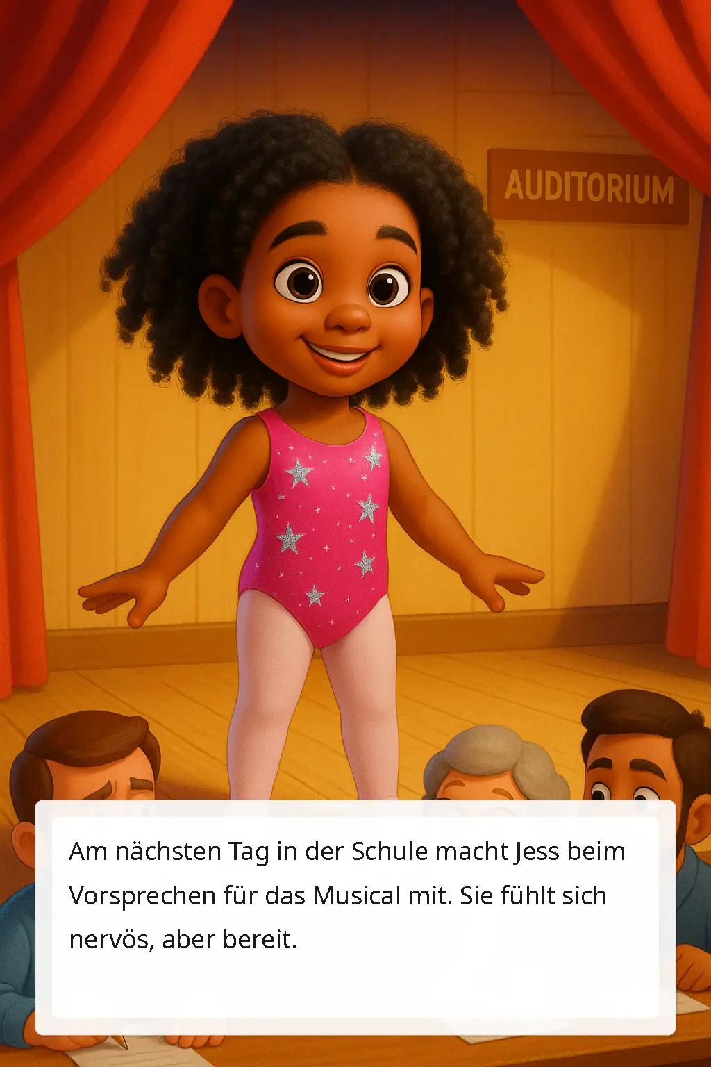 Page 3 of Jess liebt das Tanzen!