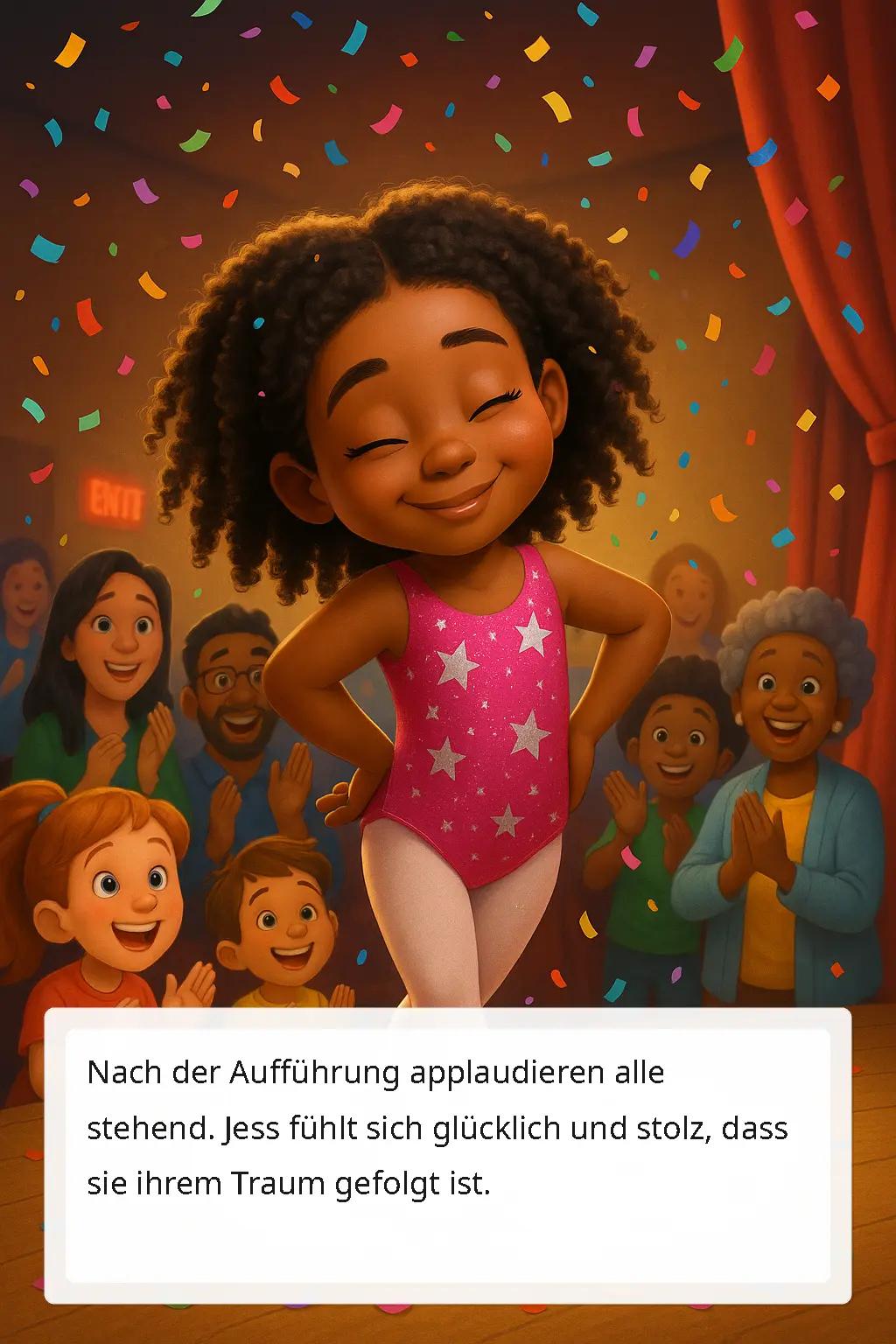 Page 8 of Jess liebt das Tanzen!