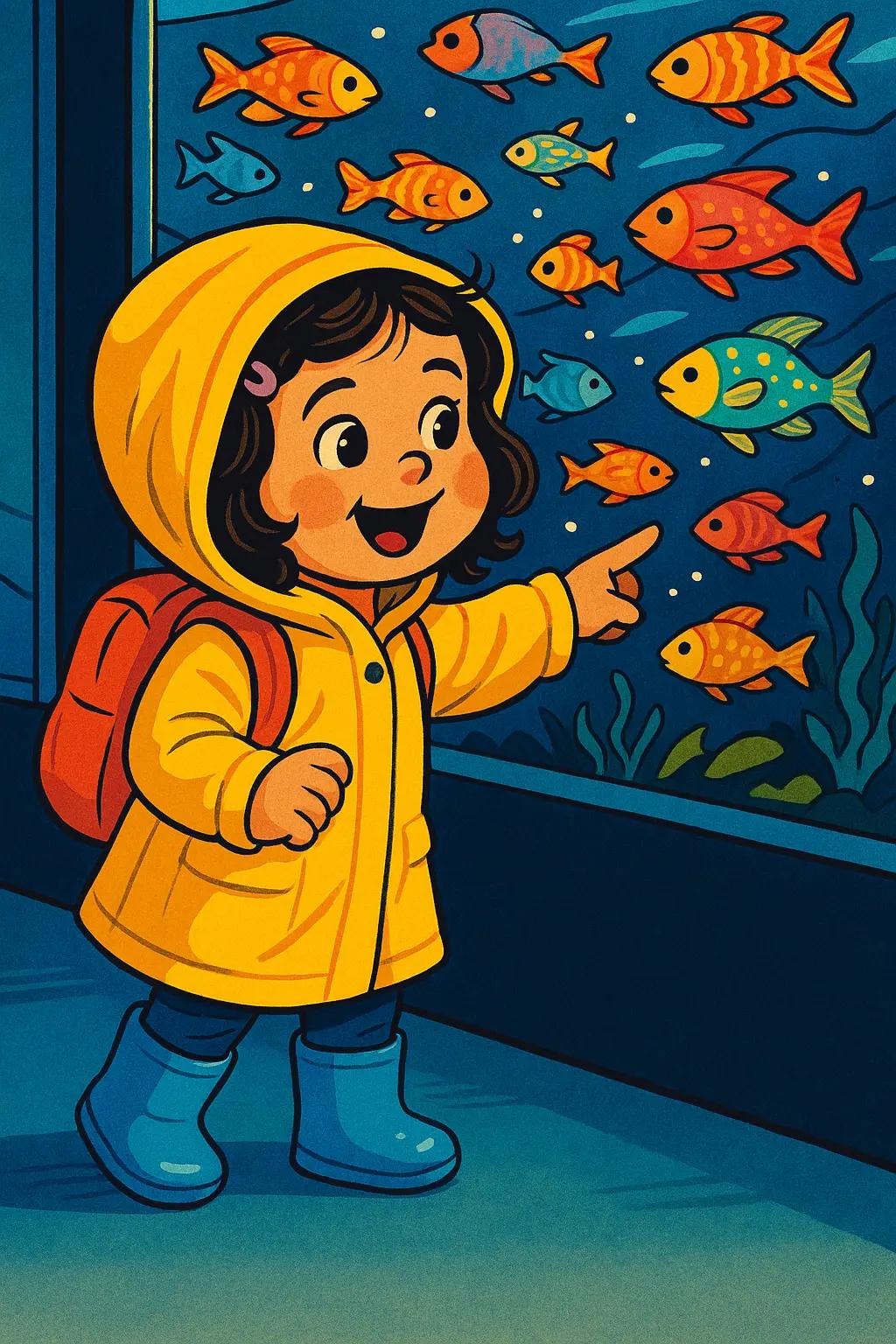 Page 2 of Junie besucht das Aquarium
