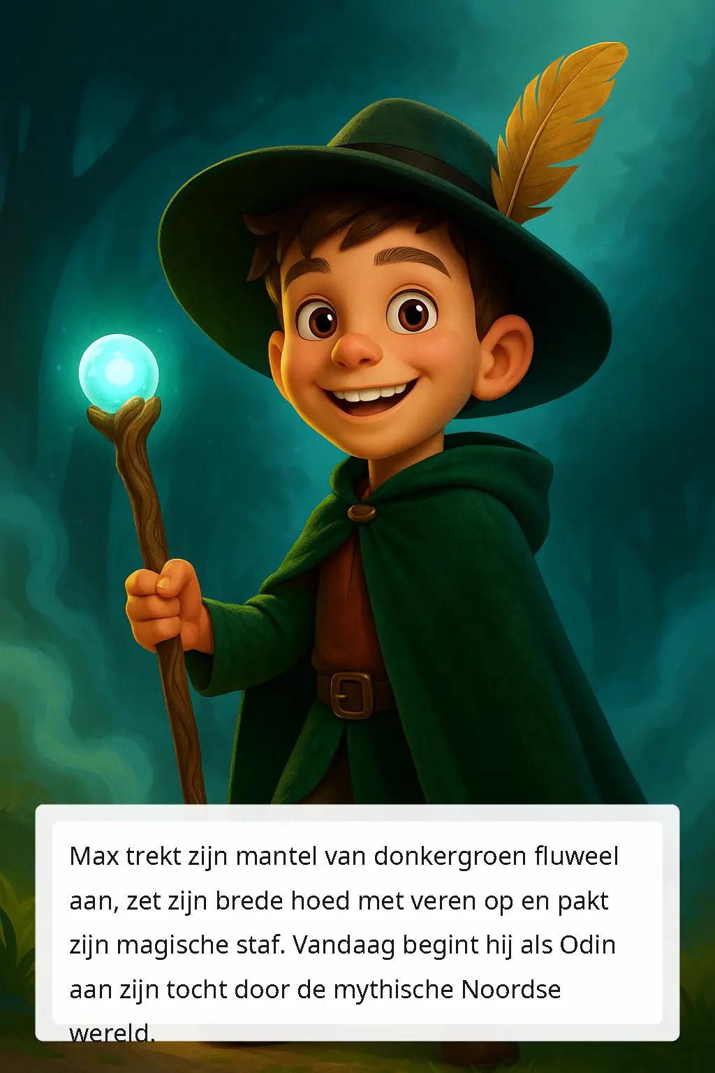 Page 1 of Max' Mythische Avontuur!