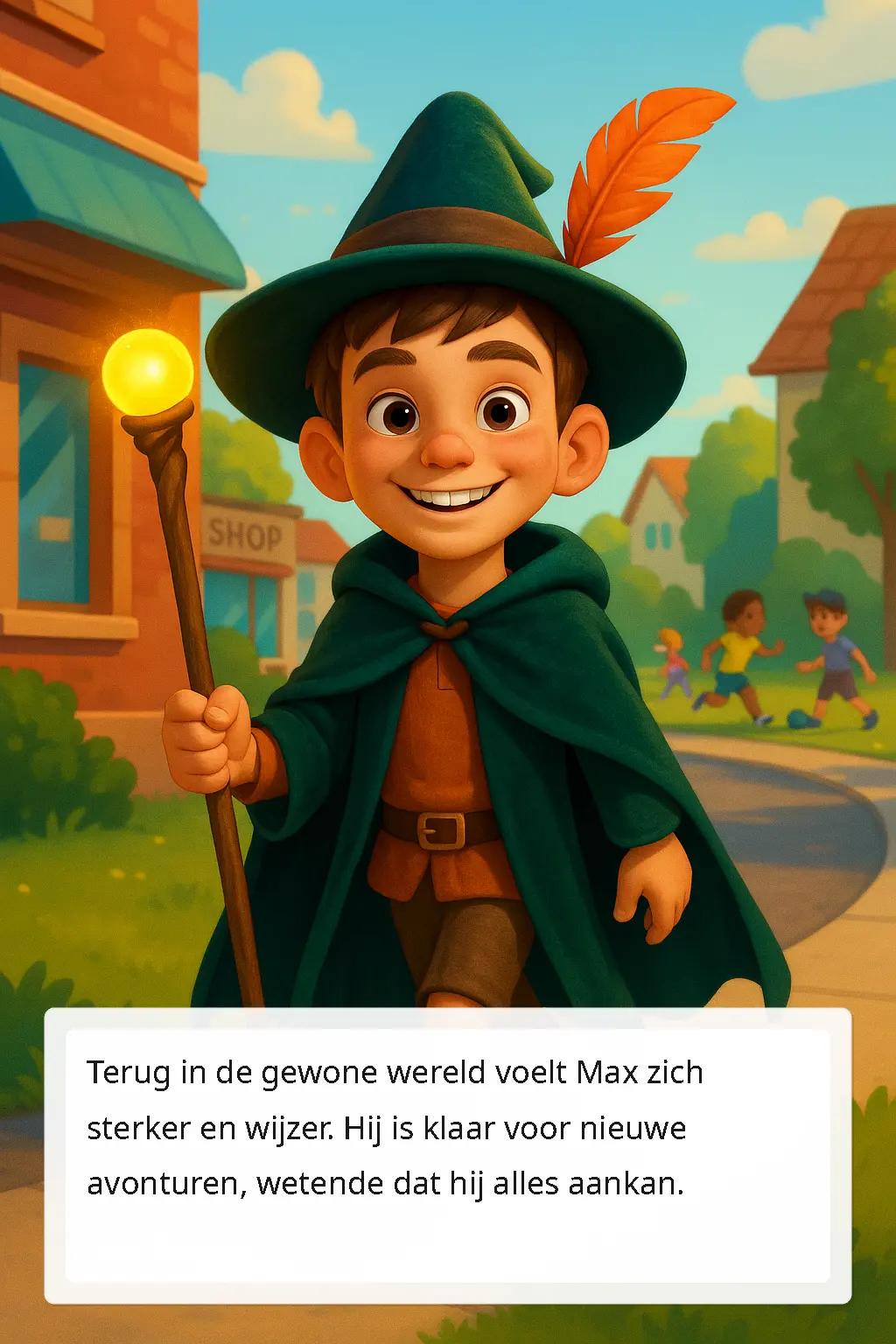 Page 8 of Max' Mythische Avontuur!
