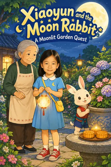 Cover of the comic "Xiaoyun and the Moon Rabbit"